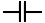 Schematická značka kondenzátoru. 